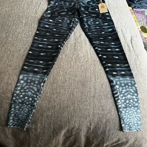 Swim Leggings in Whaleshark pattern- never worn, brand new